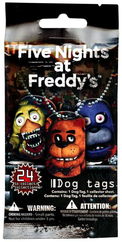 five nights at freddys dog tags five nights at freddys dog tags